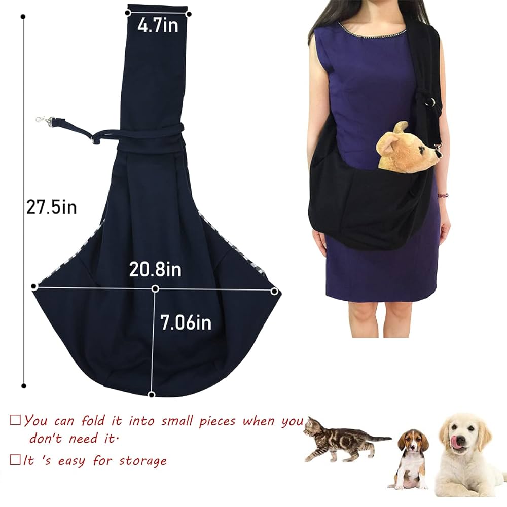 Amazon.com : GHIFANT Dog and Cat Sling Carrier Little Pet