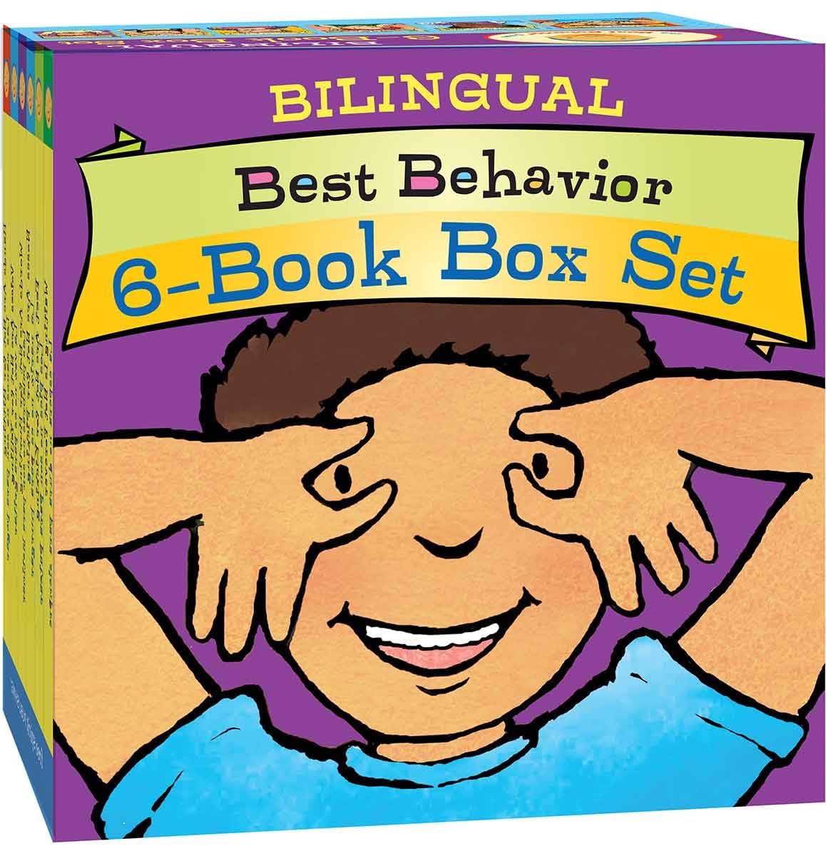 Best Behavior® Bilingual 6-Book Box Set (Hands Are Not for Hitting, Feet Are