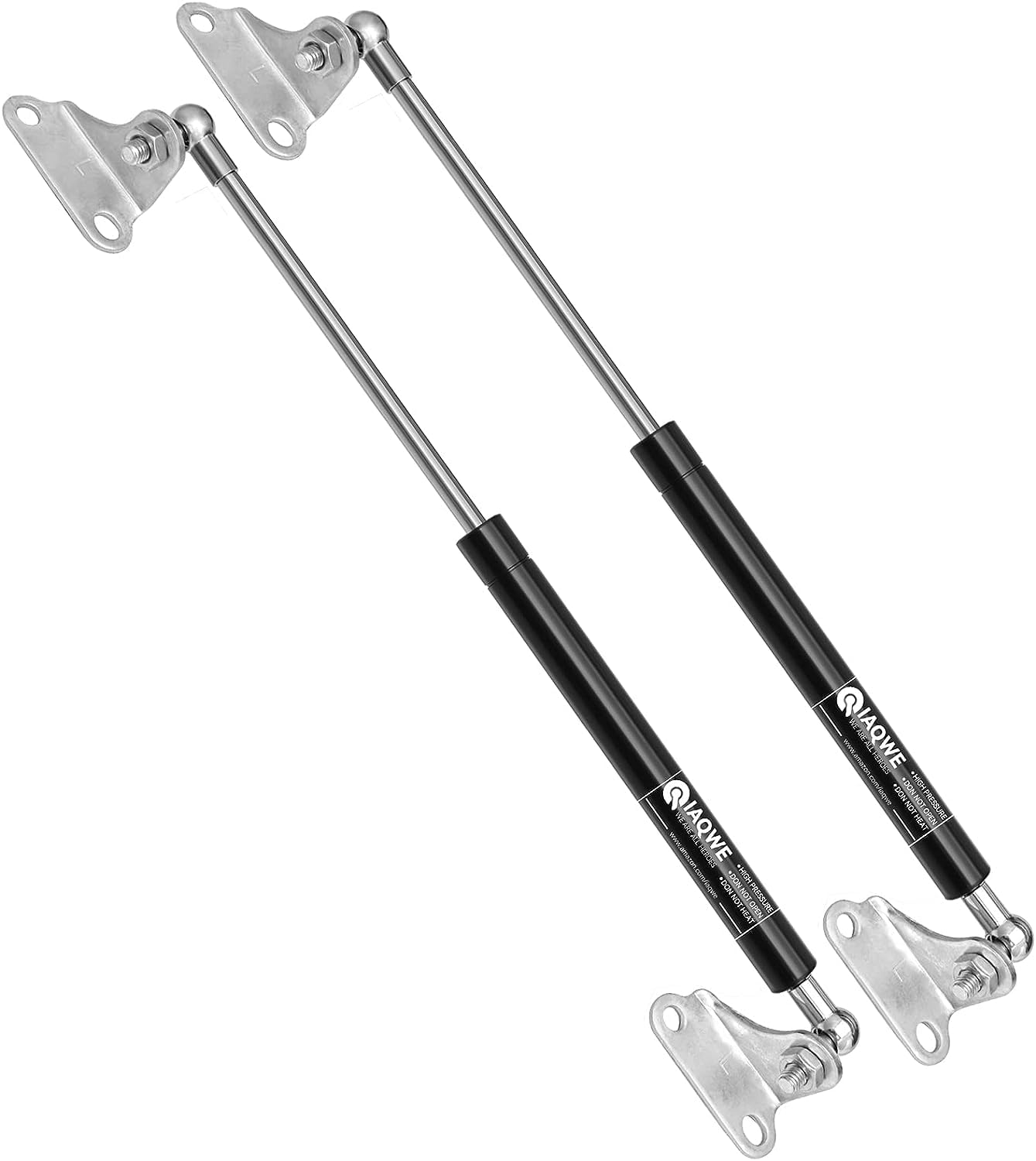 28Inch 200Lbs/890N Gas Struts Springs Shocks Lift Support for Boat Cover RV Bed Storage Heavy Duty Toolbox Lid Trash Bin Outdoor Bench Cabinet Trap Door Trailer Floor Hatch 2pcs by IAQWE