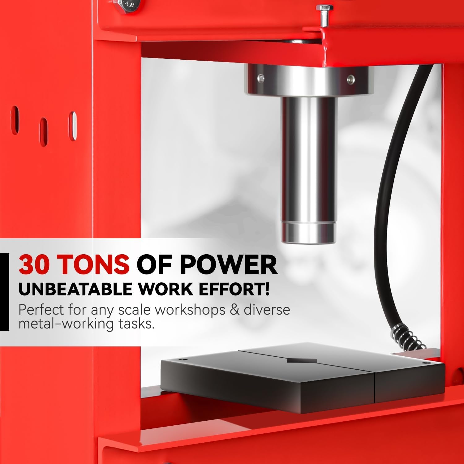 30 Ton Hydraulic Shop Press - Image 3
