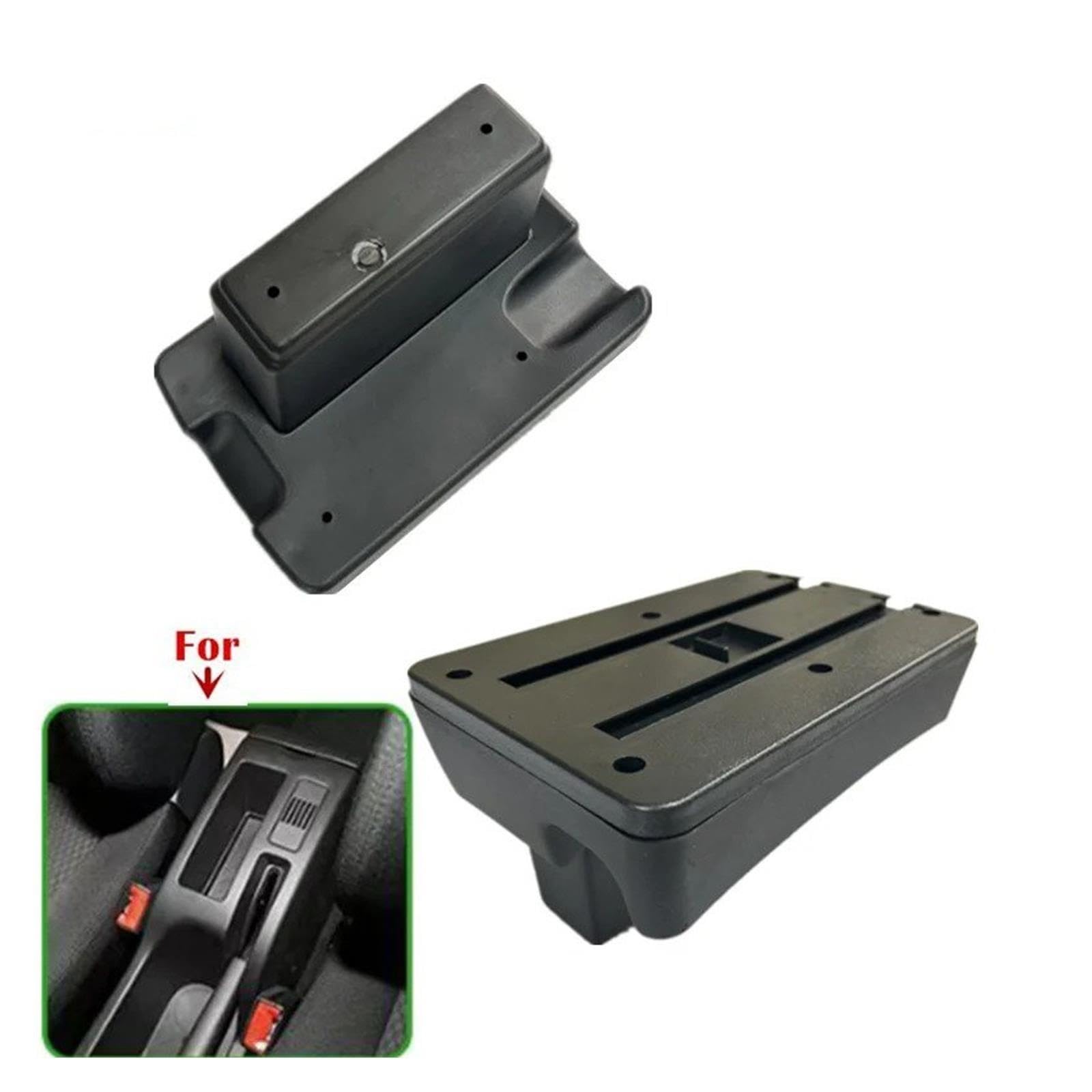 para Peugeot 307CC 307 Caja Almacenamiento Reposabrazos Coche