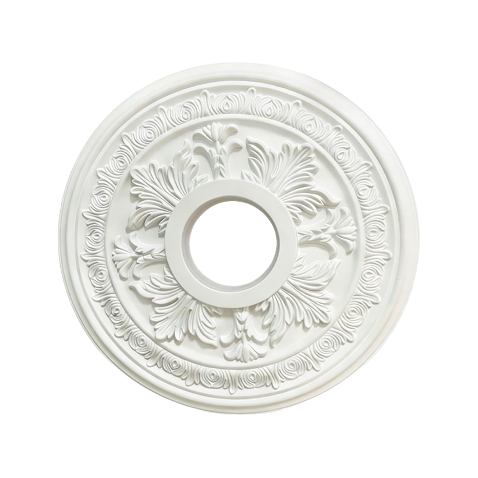 Medallón para ventilador de techo que transforma tu salón en un espacio elegante