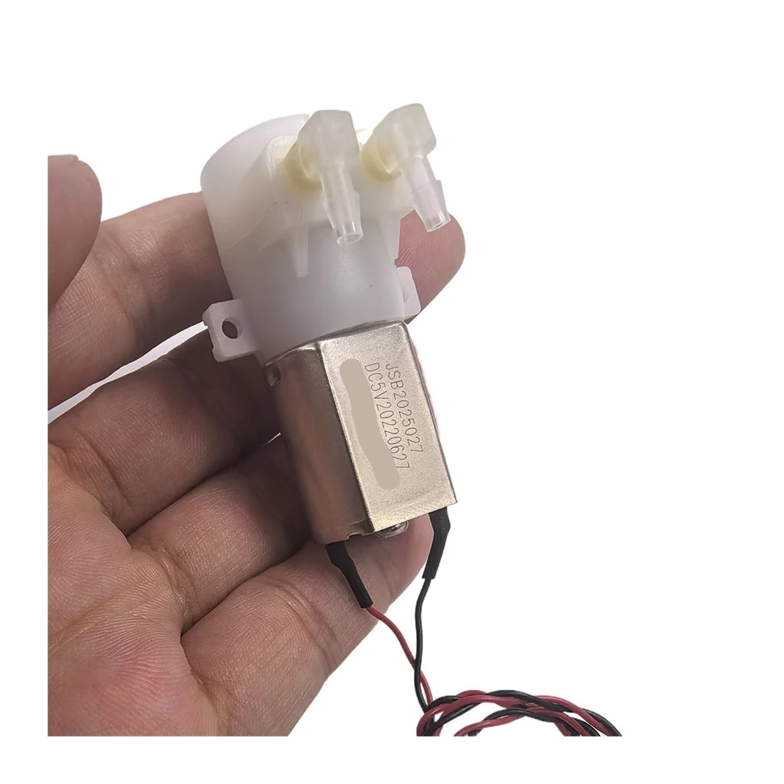 Birxpmos One Color Peristaltic Water Dosing Pump Dc 5V Gearbox Reversible Direction Self-Priming Suction Slow Liquid Pump