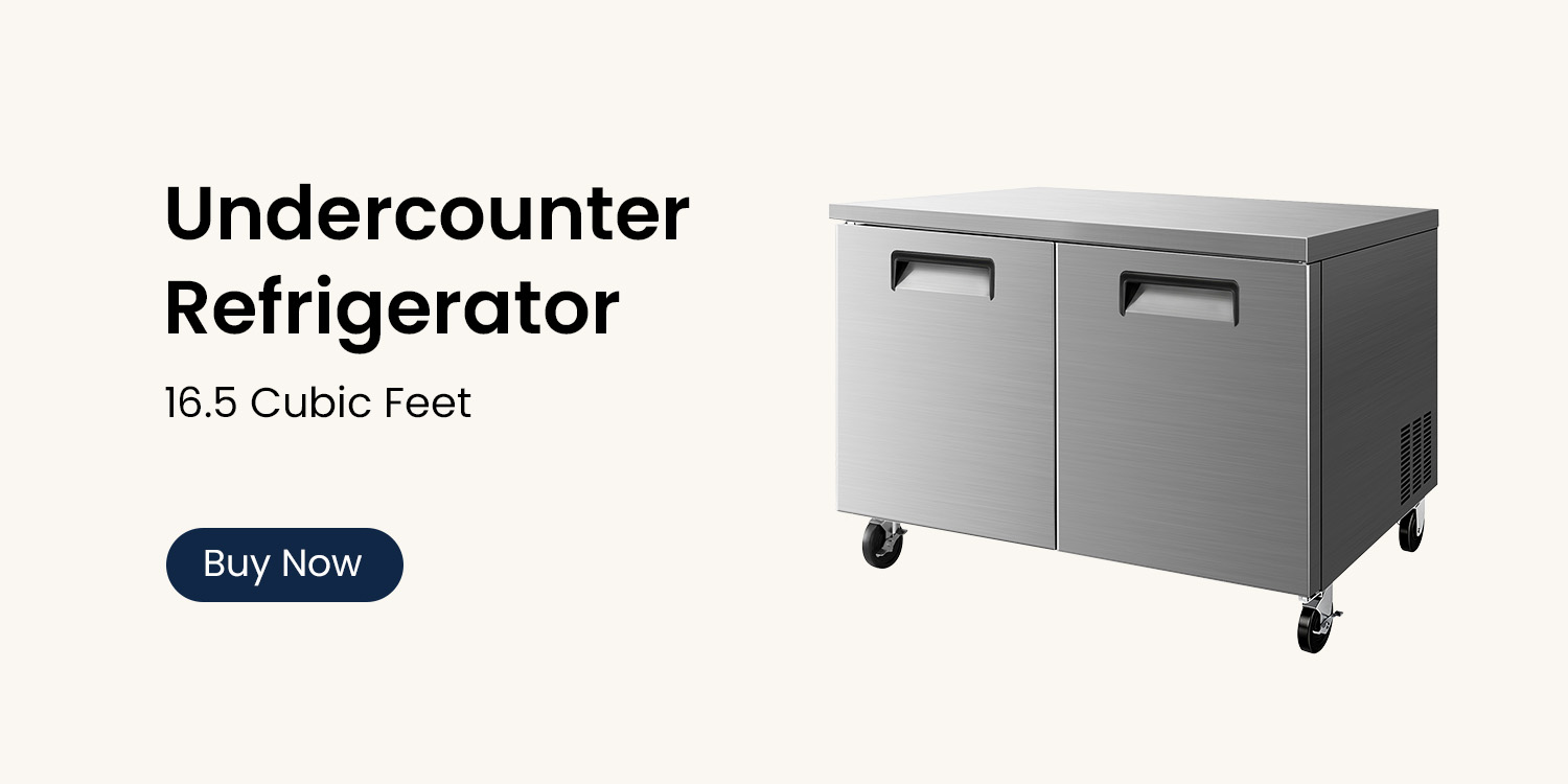 Image of 60 inch Commercial Refrigerator Prep Table, 16.33 Cu.Ft