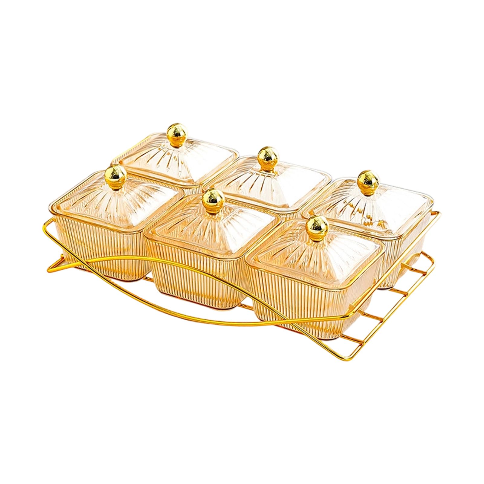 our fave Flexible Serving Dishes Stylish Divider Serving Bowl Elegant Fruit Basket for Holding Fruits Nut Showpiece Nut Treat Planner