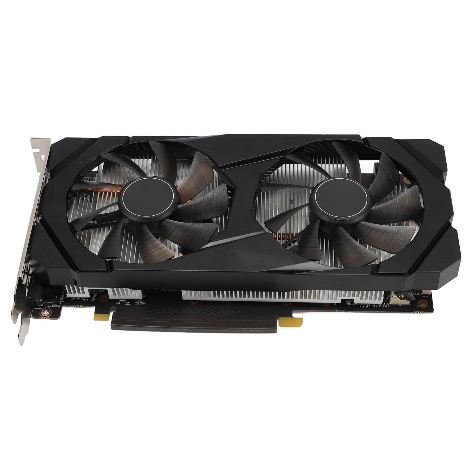 GeForce 1660 Super 6 GB GDDR5 karta graficzna do gier z taktem 1815 MHz, taktowanie pamięci 8000 MHz, 192-bitowy interfejs dla graczy PC i entuzjastów multimediów. Aluminium PCB