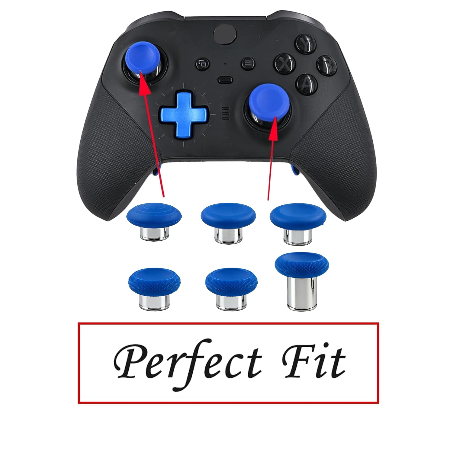 Amazon.com: 6Pcs Elite 2 Controller Thumbsticks Replacement for