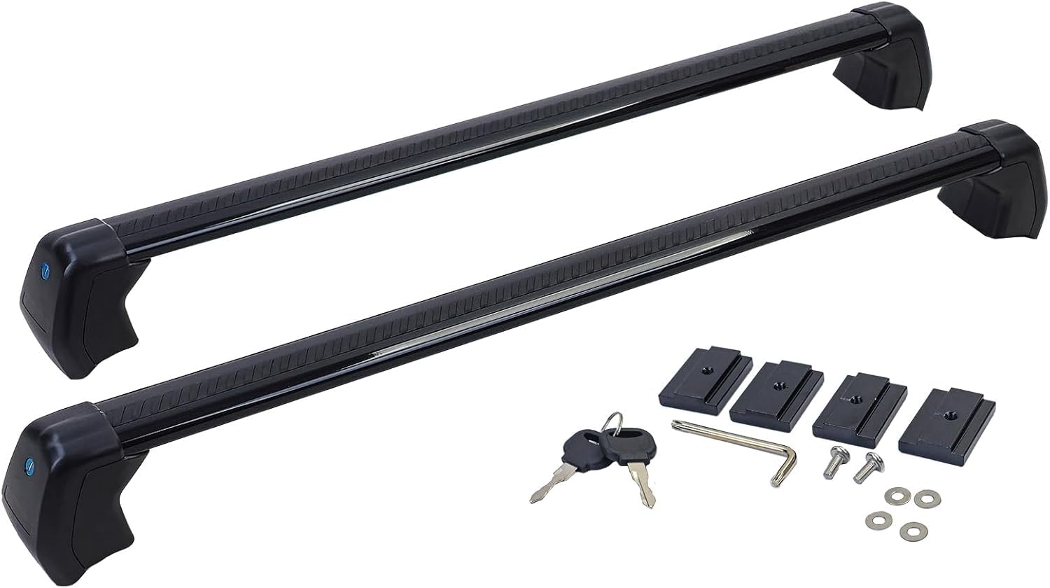 Premium poprzeczki dachowe kompatybilne do Land Rover Defender 110 L663 2019, Bagaznik dachowy o dużej nośności do boksu dachowego i uchwytu na rowery