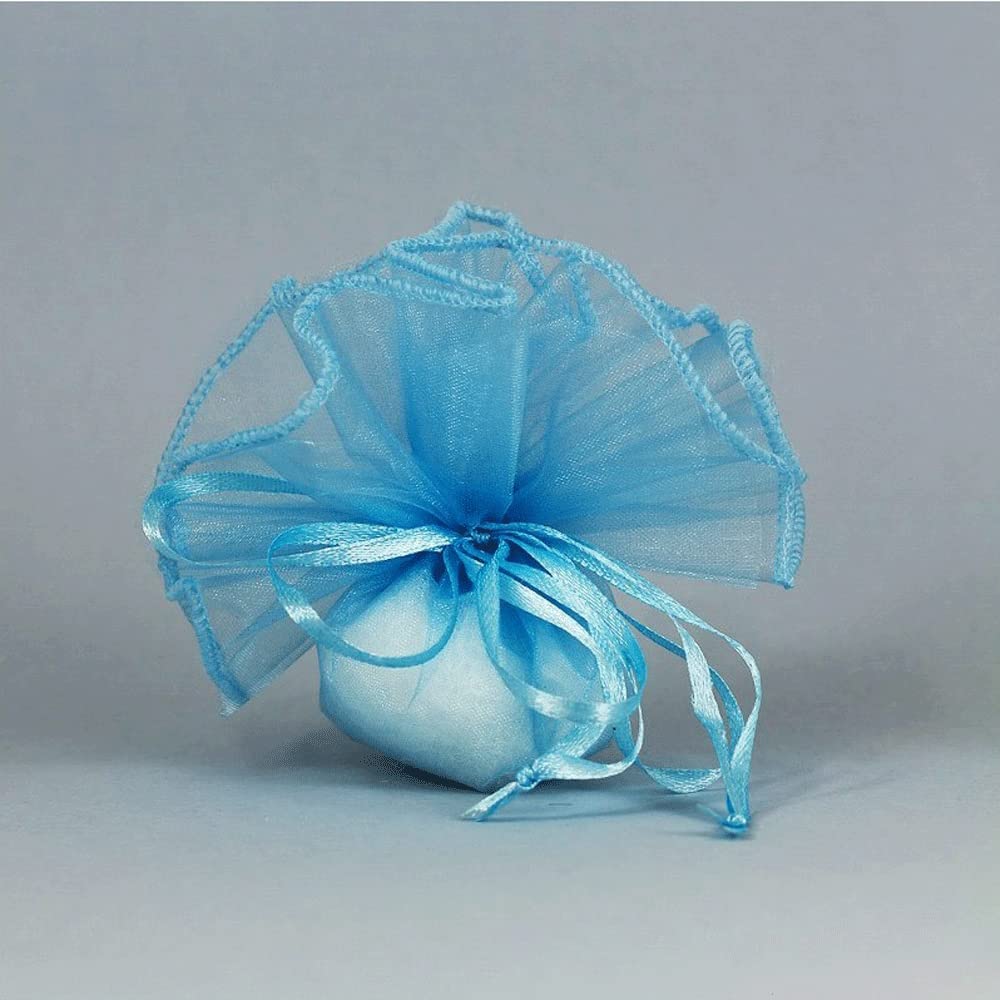 Sacchetto Organza Doppio Velo Tirante - Bomboniera Portaconfetti