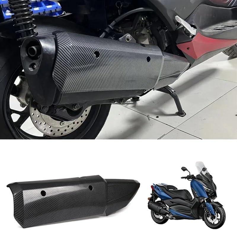 Bouclier thermique moto pour XMAX 300 et 250 couvercle de protection d'échappement