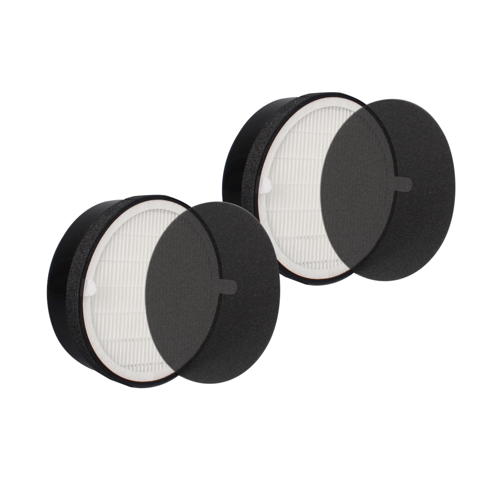 Kenshire Air Purifier Filter Replacement Compatible With Levoit Lv-H132 Lv-H132-Rf Air Purifiers H13 True Hepa Filters | Activated Carbon Filters