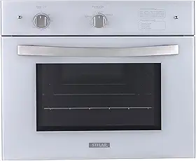 Forno à Gás de Embutir Stelar 46 litros Topázio Branco 220v