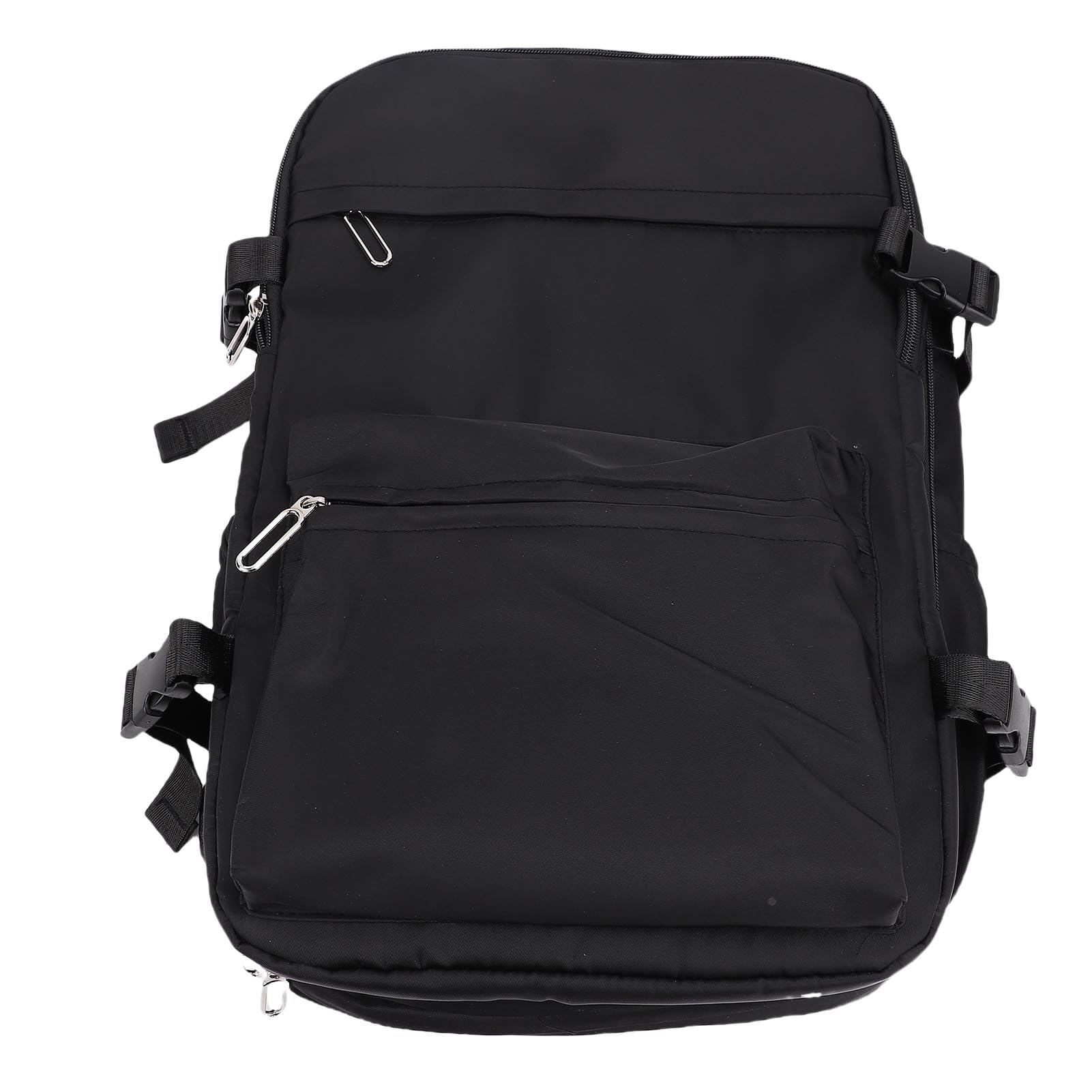 für Reiserucksack mit Vakuum-Kompressionsbeutel, wasserdichte Konstruktion, Schaumstoff-Schultergurte für Komfort, organisiertes Layout mit mehreren Taschen, (Schwarz)