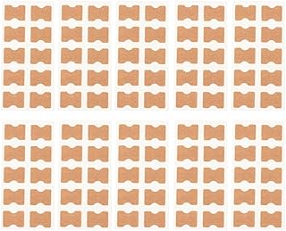 Andoer Adesivos corretores de unha encravada Adesivos de cuidados com os pés Adesivos sem cola para unhas dos pés Correção adesiva para unhas dos pés Pedicure Tratamento para unhas dos pés Adesivo el