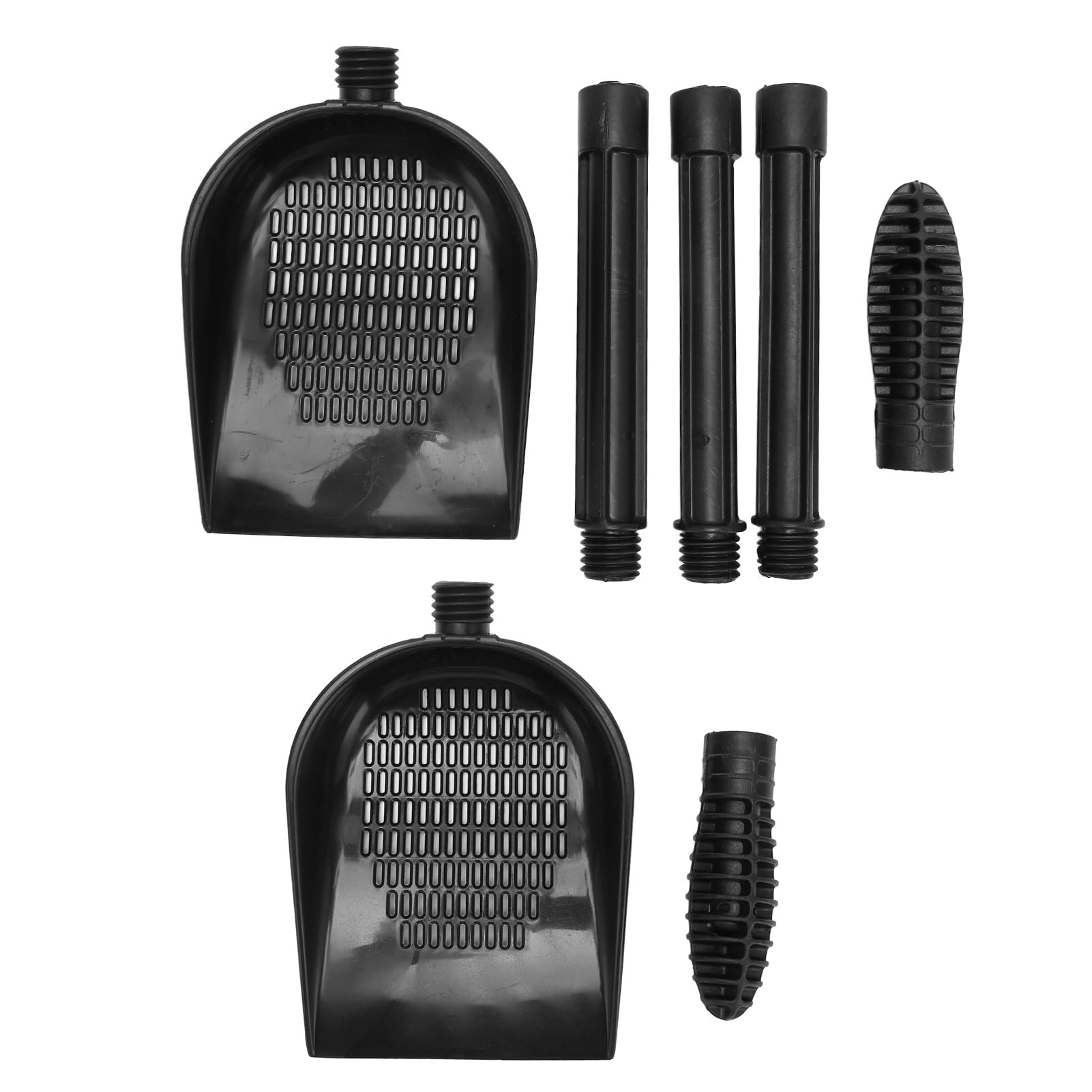 Gavigain Extendable Pet Waste Shovel, Ergonomic Handle, PVC Construction, Aquarium Gravel Cleaner, Litter Box Tool, Leak for Pet Maintenance