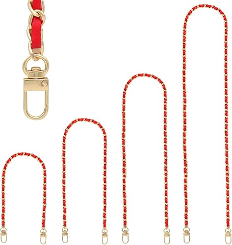 Miniatura 21 de Correa de cadena de metal para bolsa, 4 piezas, bolsa de mano, bolsa de hombro, bolsa cruzada, 15.4 pulgadas, 23.6 pulgadas, 31.4 pulgadas, 47.2