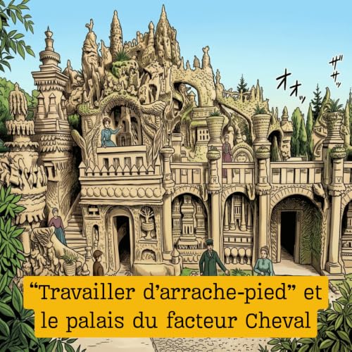 Expression fran&ccedil;aise : "Travailler d'arrache-pied" et le palais du facteur Cheval