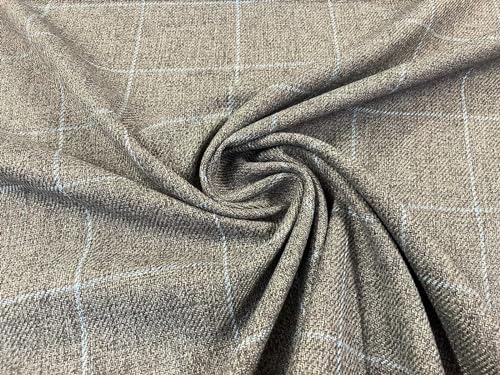 Tissu imitation laine Grampian 5m : ne pique pas, lavable en machine pour vêtements faciles