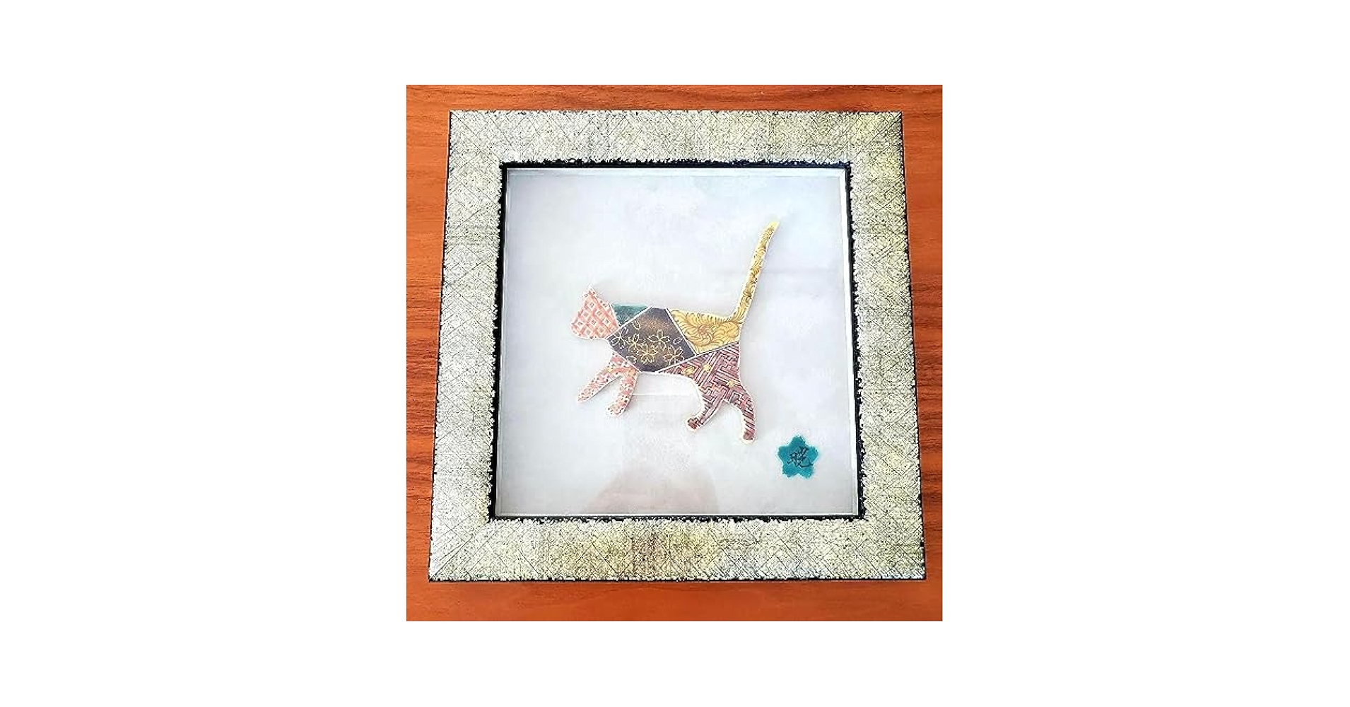 【新品】絵画　タペストリー　猫　花柄　タイル　アンティーク Amazon.co.jp: 【新品】 絵画 タペストリー 猫 花柄 タイル
