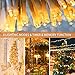 koopower String Lights, 100 LED Indoor Fairy Lights with [Remote]&[Timer] on 36ft Clear String for Bedroom, Patio, Garden, Gate, Yard, Party, Wedding (8 Modes, Dimmable, Low Voltage Plug, Warm White)