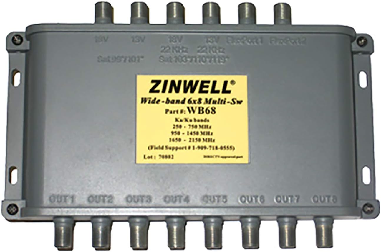 Directv 6x8 Multiswitch With Weather Boot [ms6x8wb]