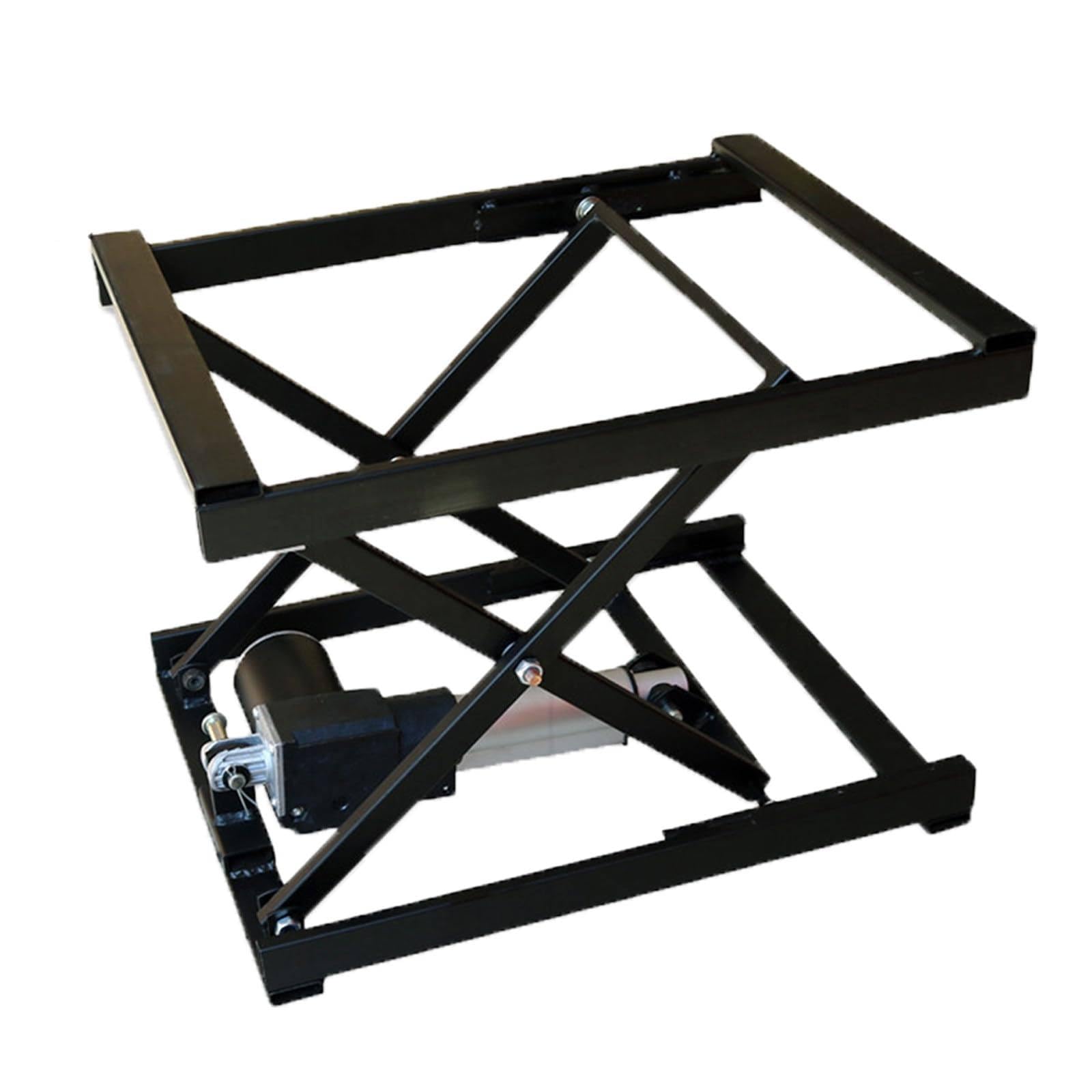 LYDZUSDP Foldable Lifting Table Lift,Electric Scissor Lift Table with Remote Control,Height Adjustable 100-310mm,Electric Lifting Platform(Wireless)