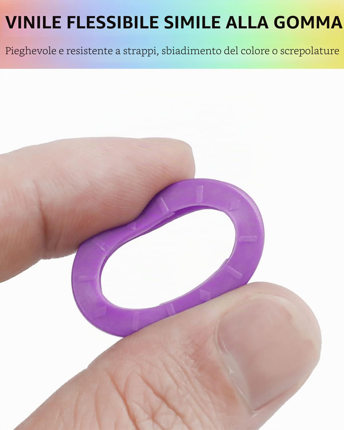 Uniclife 36 Pack 2,3 cm Cappucci per piccole chiavi di casa Protettori rotonde Copri chiavi Identificatori, piatti (non adatti a chiavi quadrate o di forma dispari), 9 colori