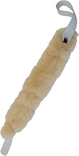 Real Sheep Skin Dog / Puppy Tug Toy Large Redline K9