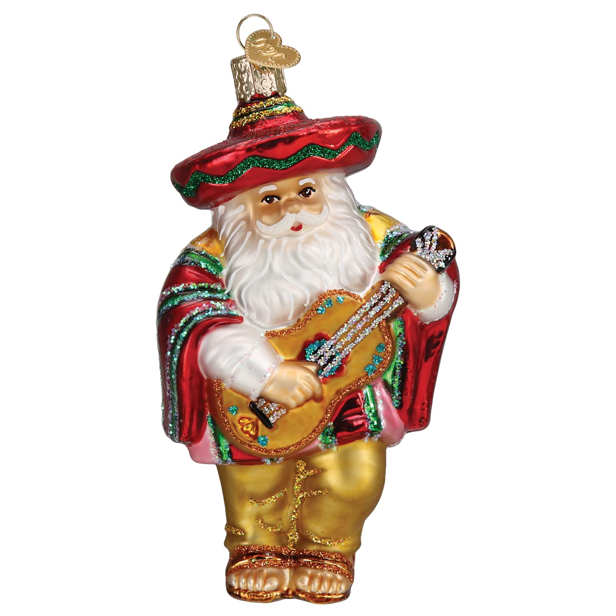 Old World Christmas Papa Noel Glass Blown Ornament for Christmas Tree