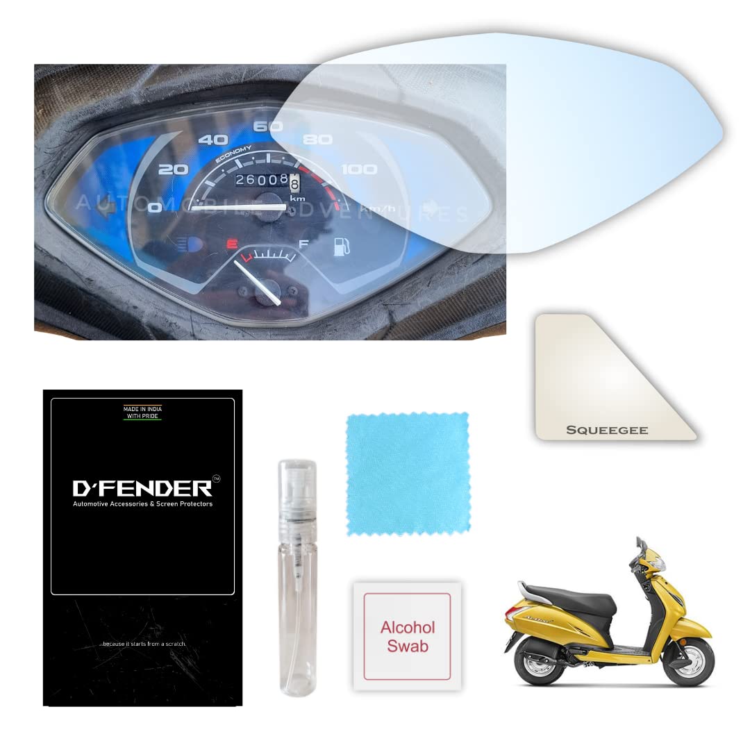 D'FENDER Pro P.P.F. Protector Compatible For Honda Activa 3G / 4G / 5G