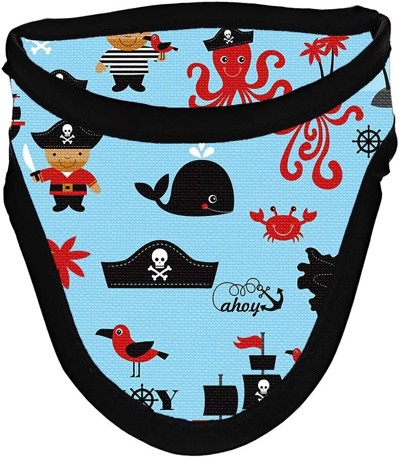 Thyroid Shield/Collar with PVC Easy Clean Color Pirate .50mm PB Light Weight Radiation Protection