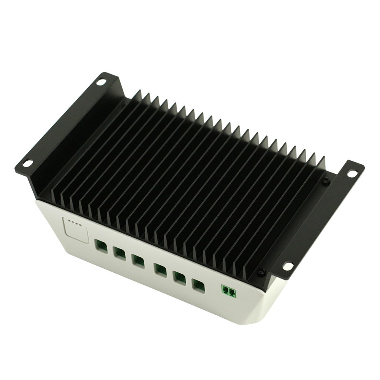 Controlador de Carga Solar, Controlador Solar 60A 12/24/36/48V Pantalla LCD Doble Toma USB VS6048AU