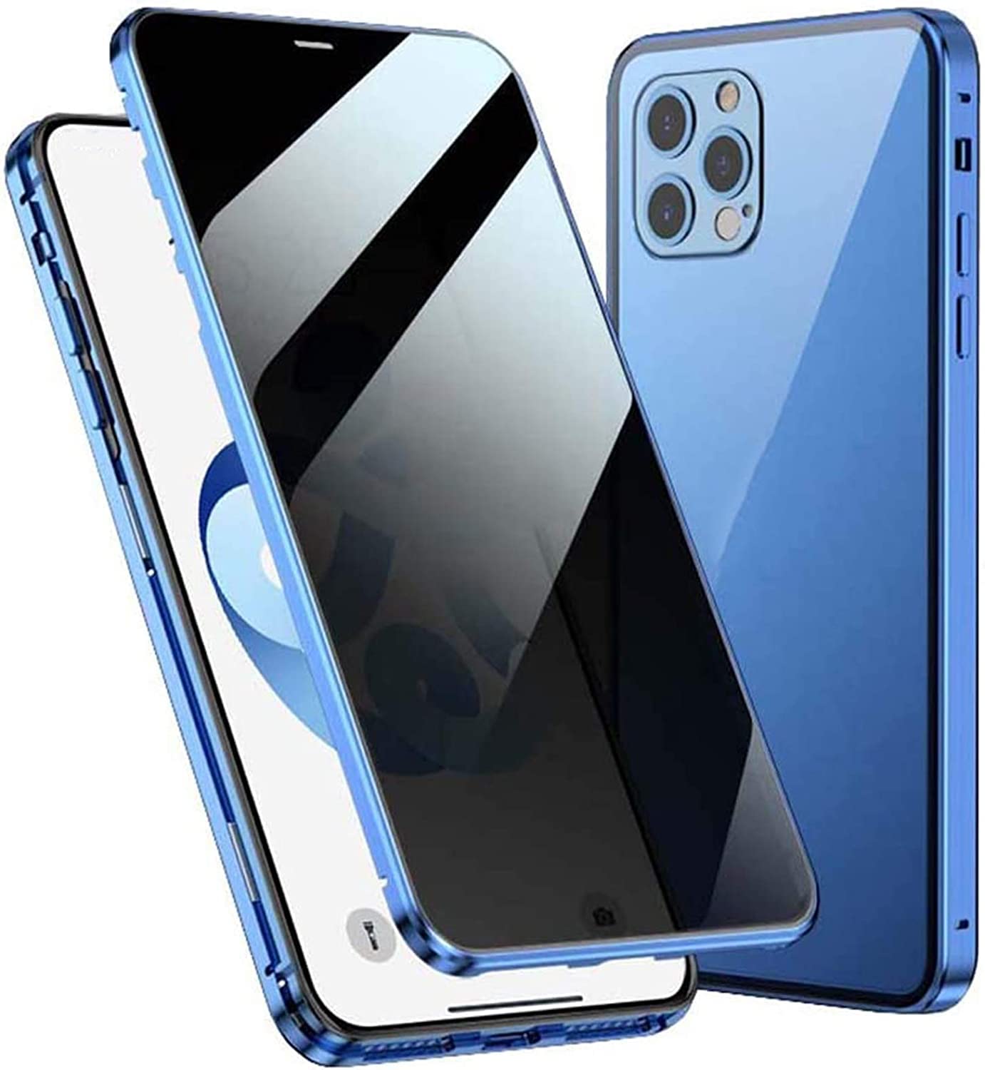 Coque iPhone 12 magnétique anti-peep pour bloquer les regards indiscrets - 7