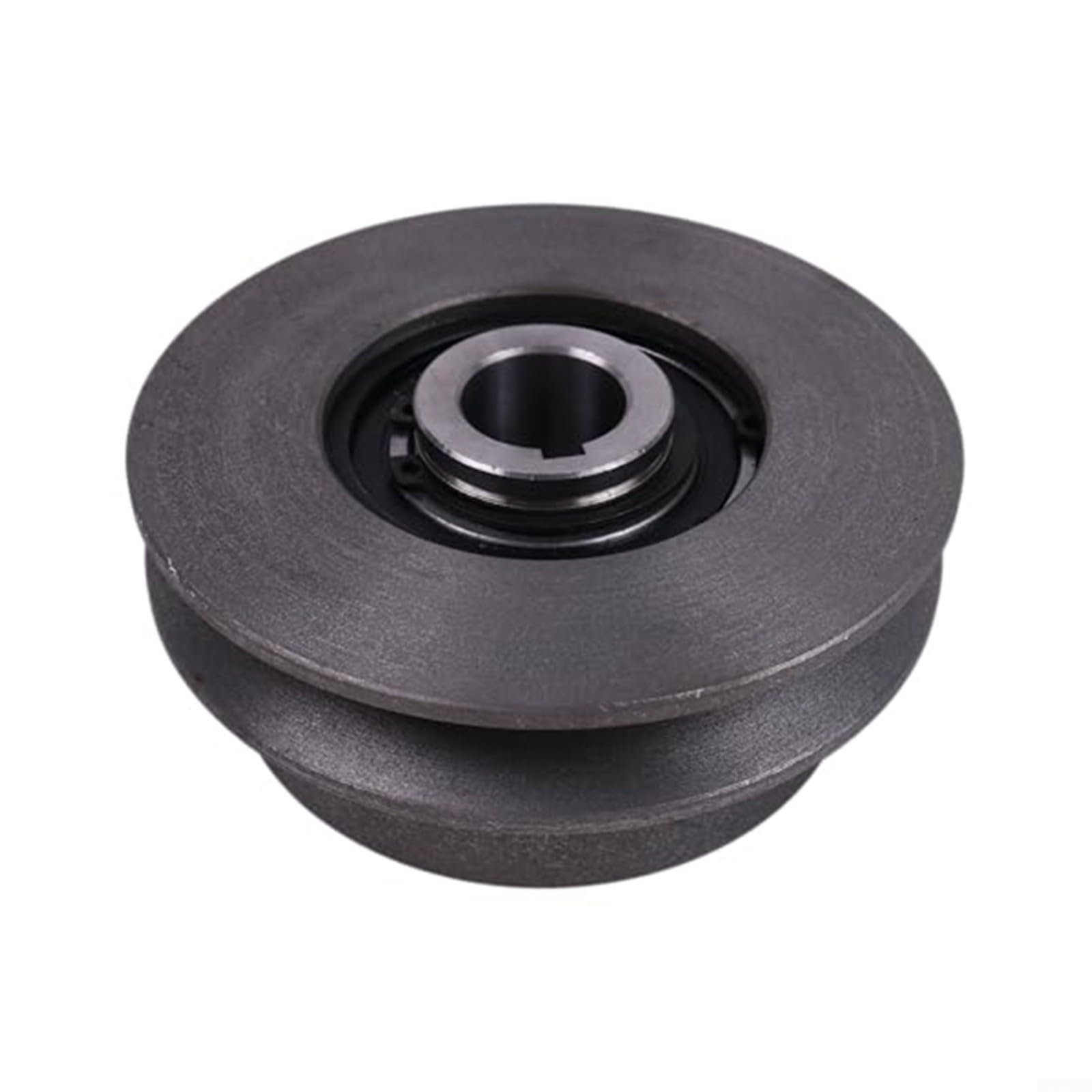 Embrague para cortacésped con Correa Trapezoidal de una Sola polea de 5 Pulgadas de diámetro, Orificio de 1 Pulgada y Ranura de 1/4 Pulgadas, para Motores Honda GX270/GX390 de hasta 13 HP