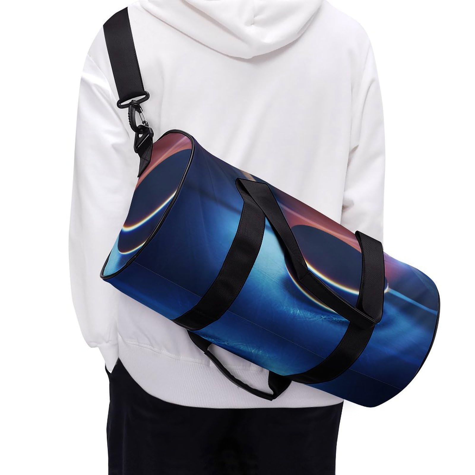 Hockey Sport Sac De Sport Gym Sac De Voyage Sac Week-End Duffel Bag pour Camping Randonnée Voyage 45x23x23cm