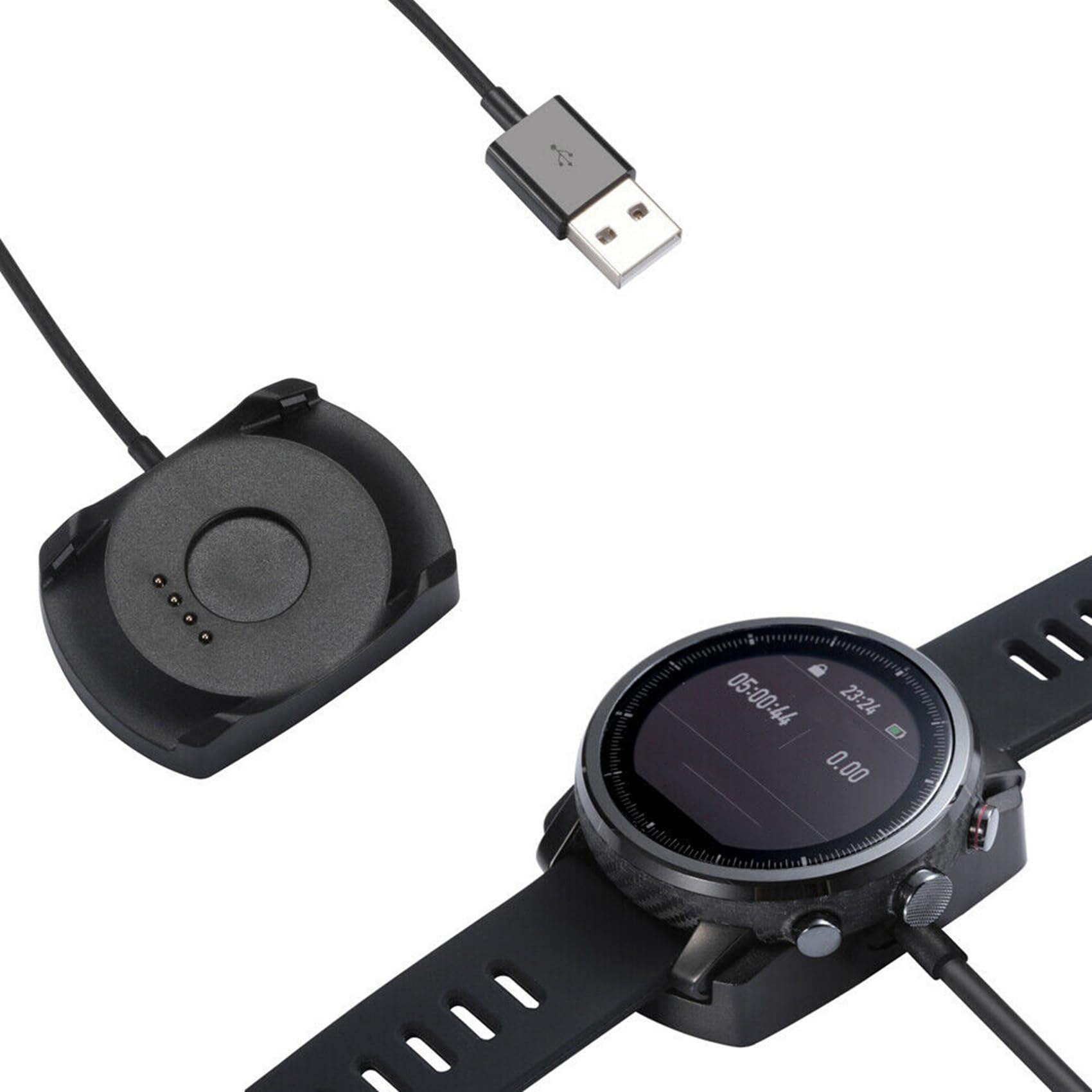 20X Base di Ricarica per Dock per Cavi di Ricarica Rapida USB per Huami 2 Stratos Pace 2S