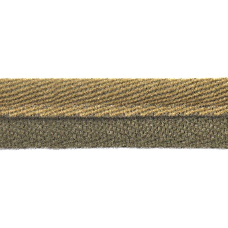 Cordón de 1/4 Pulgadas con Borde Verde Musgo para Tapicería y Pasamanería Rollo de 50 Yardas Godiva