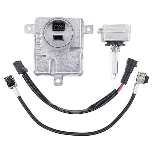 MOTOKU Xenon Headlight Ballast Control Unit Module w/Igniter and D3S Bulb for Audi A3 A4 A5 S4 S5 for VW Jetta Tiguan for Chrysler 300 for Dodge Viper
