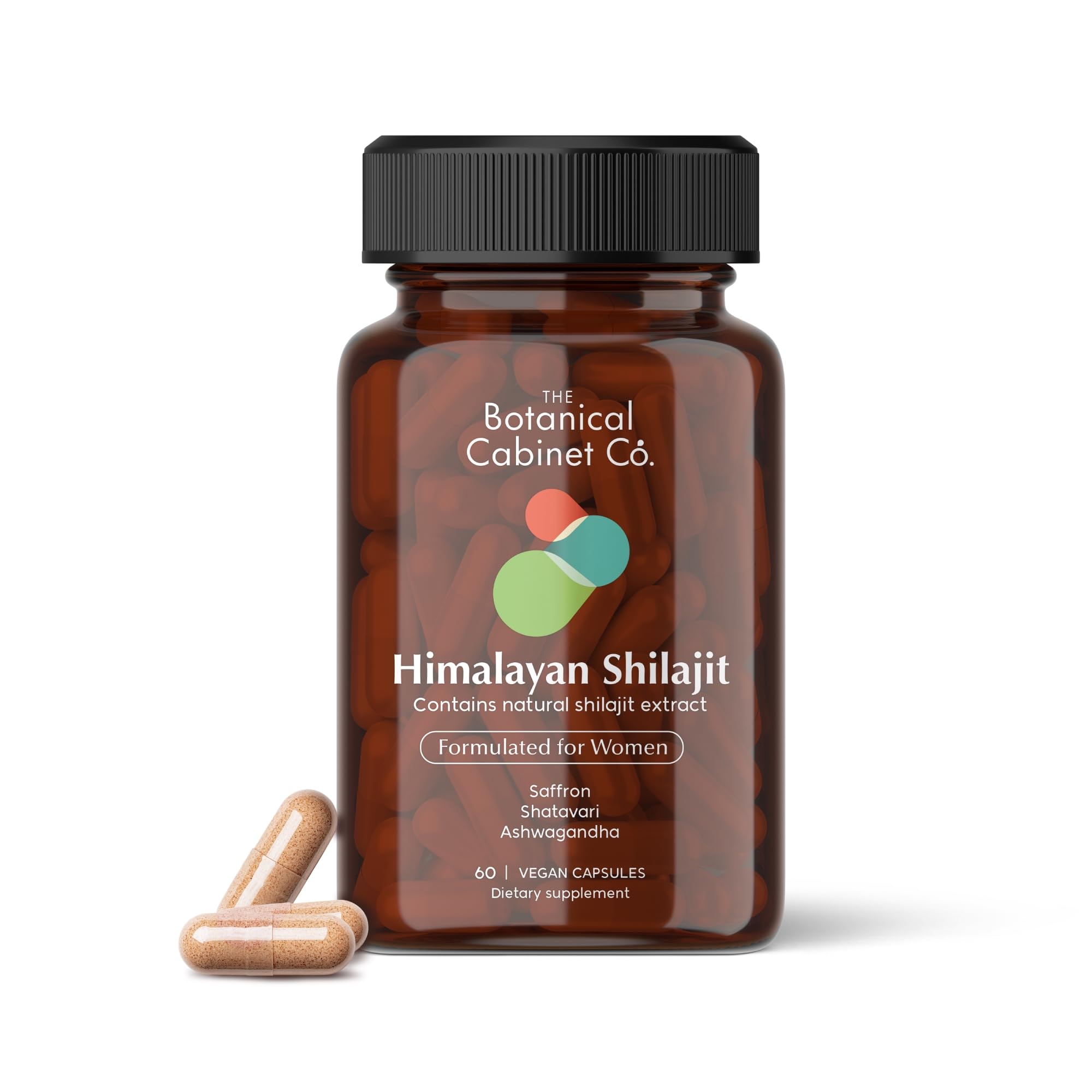 Shilajit for Women, Natural Extracts, Lab tested, 60 Capsules