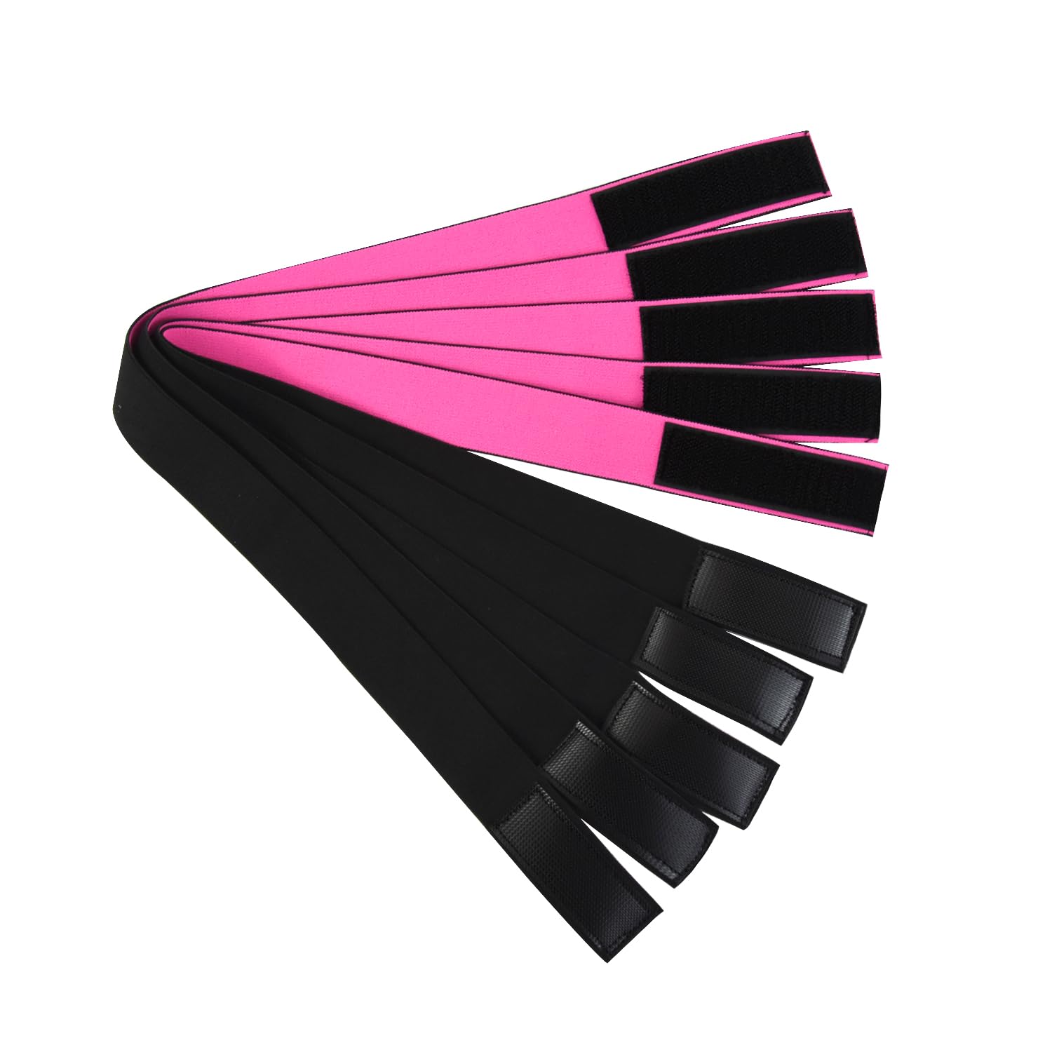 YANTAISIYU 5 Pieces Wig Edge Bands Lace Melting Band Adjustable Wig Elastic Bands for Lace Front Wig Non-Slip Wrap Band (3.0cm)
