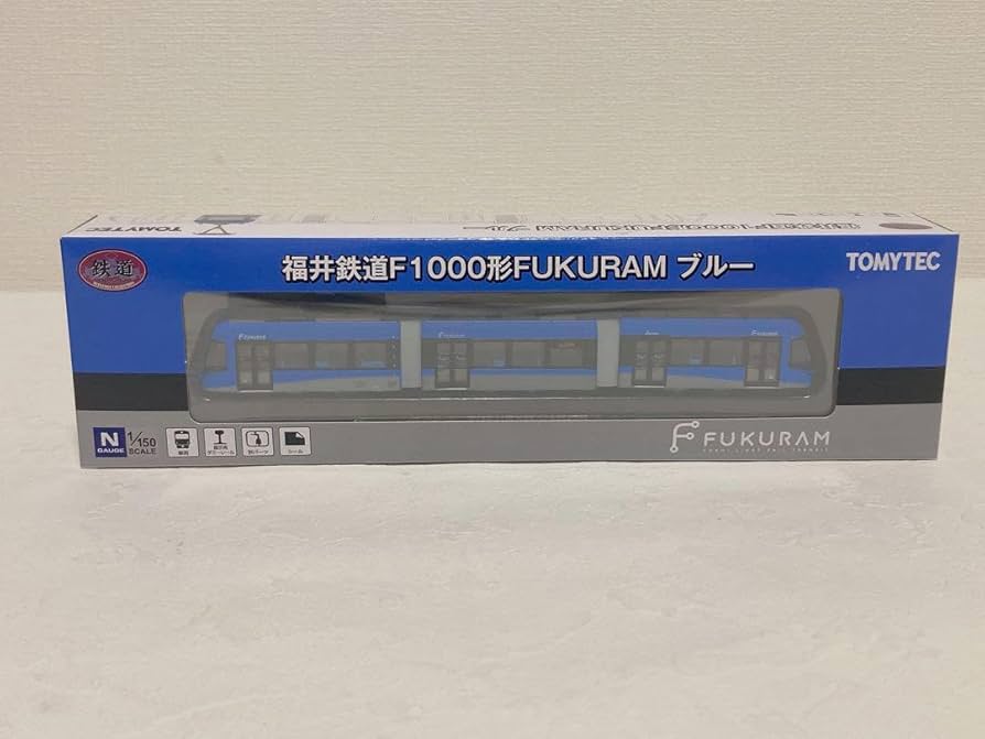 鉄道コレクション 福井鉄道F1000形FUKURAM ブルー 鉄道コレクション 福井鉄道 F1000形 FUKURAM ブルー (F1002