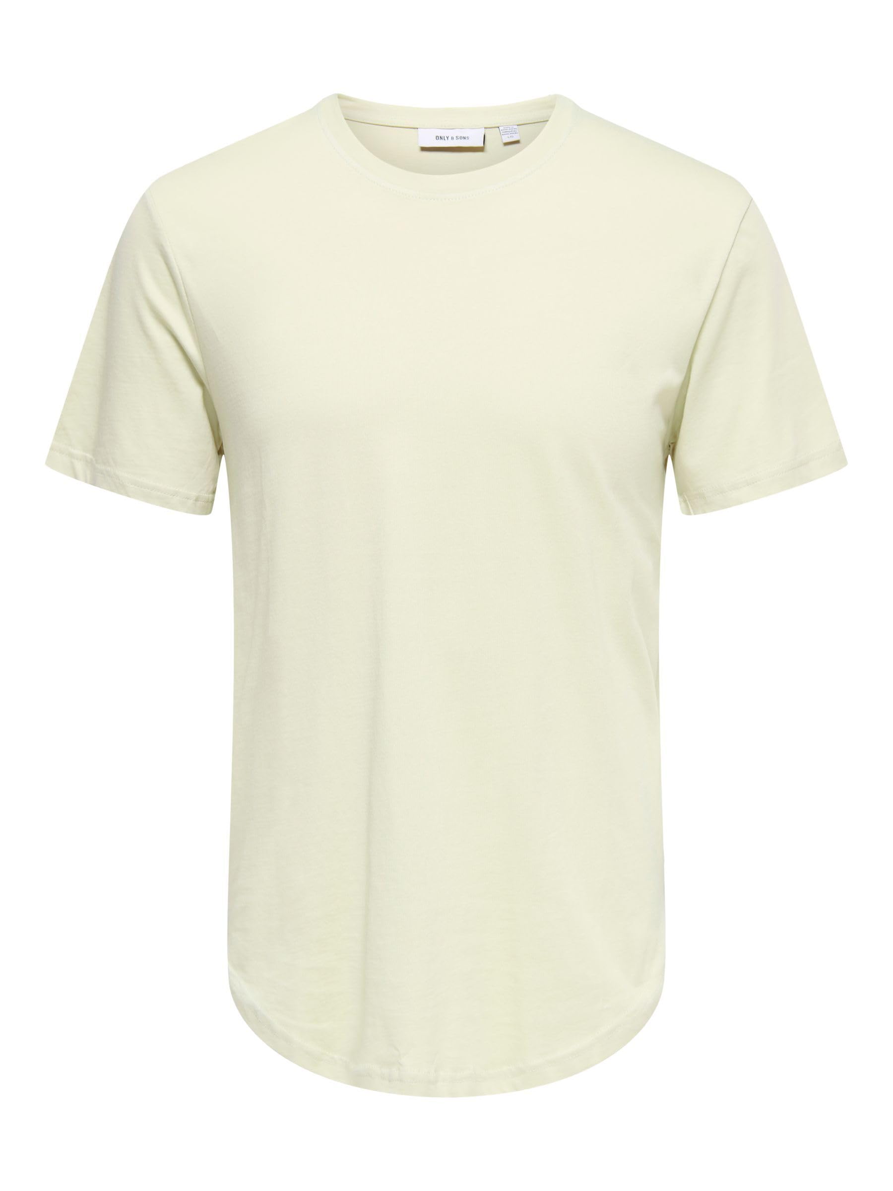 ONLY & SONS Men's ONSMATT Life LONGY SS TEE NOOS T-Shirt, Pelican, S