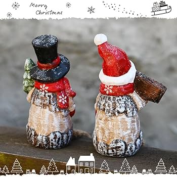Amazon | 足ブラ人形 スノーマン 2点セット クリスマス 雪だるま