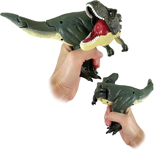 Trigger The T-Rex (The Original) Tyrannosaurus Dinosaur Chomper Toys, Dino Grabber, Dinosaurio Snapper Divertido Robot Hand Pincher Dino Game