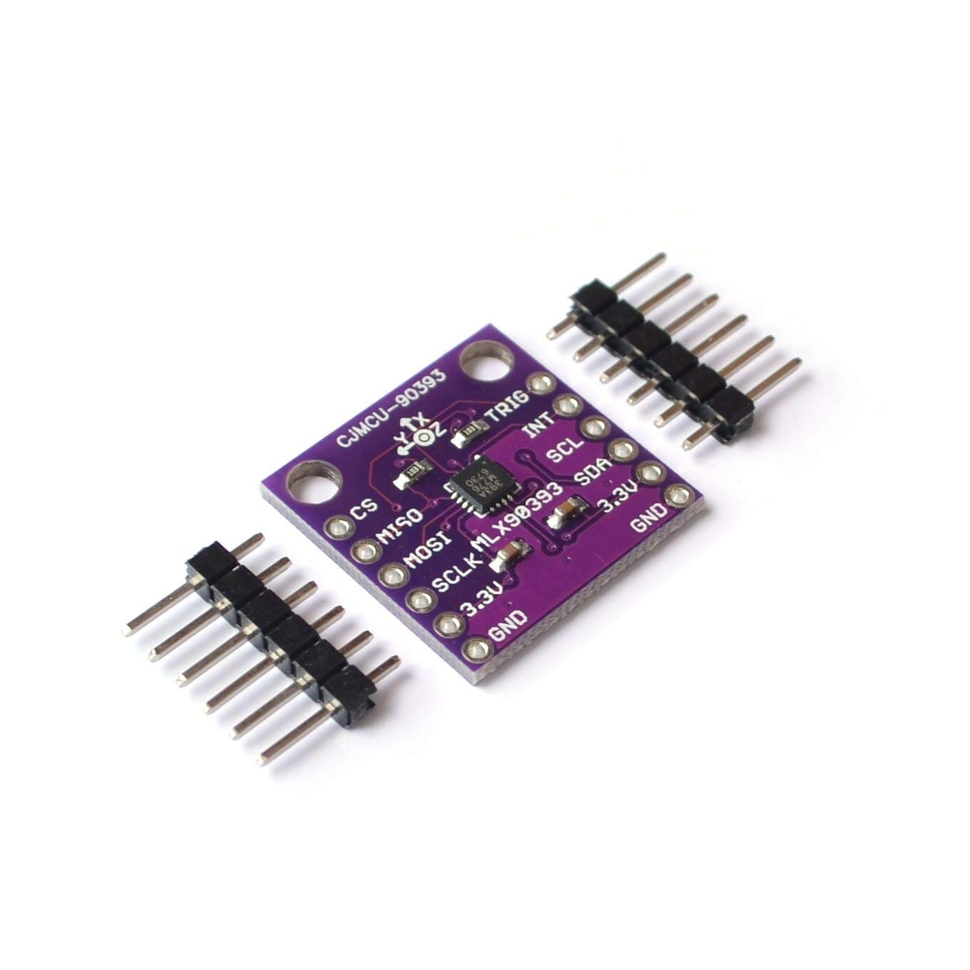 90393, MLX90393 Digital 3D Holzer Sensor, Displacement, Angle, Rotation, 3D Position