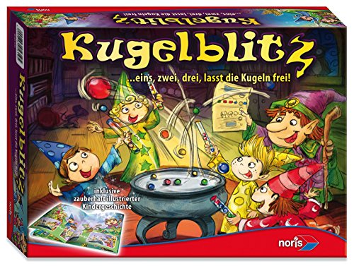 Noris 606015619 - Kugelblitz, Kinderspiel