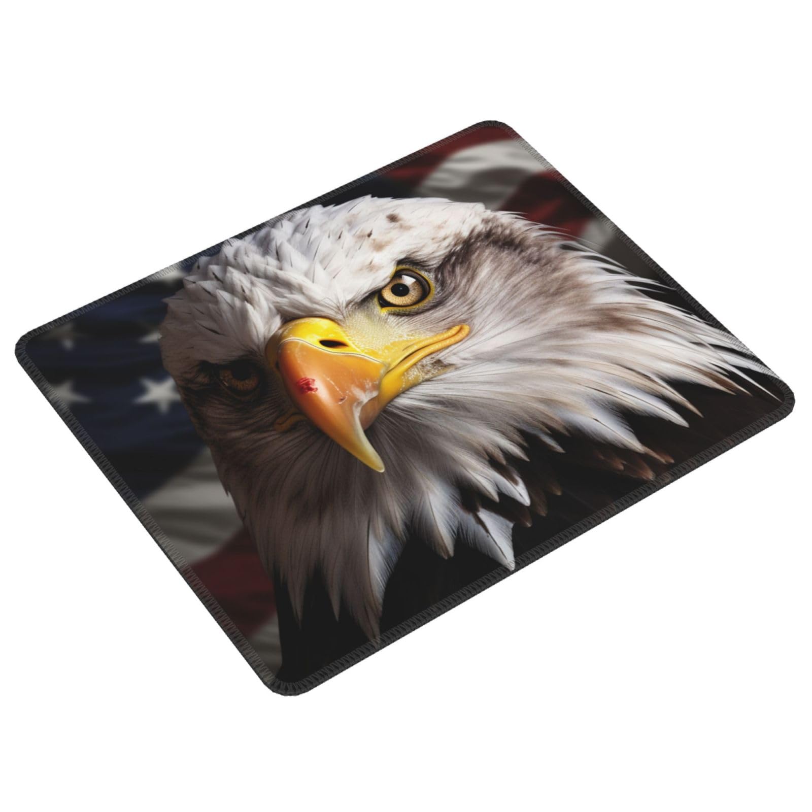 Amazon.co.jp: アメリカ国旗と鷲のマウスパッド 防水ゲーミングマウス