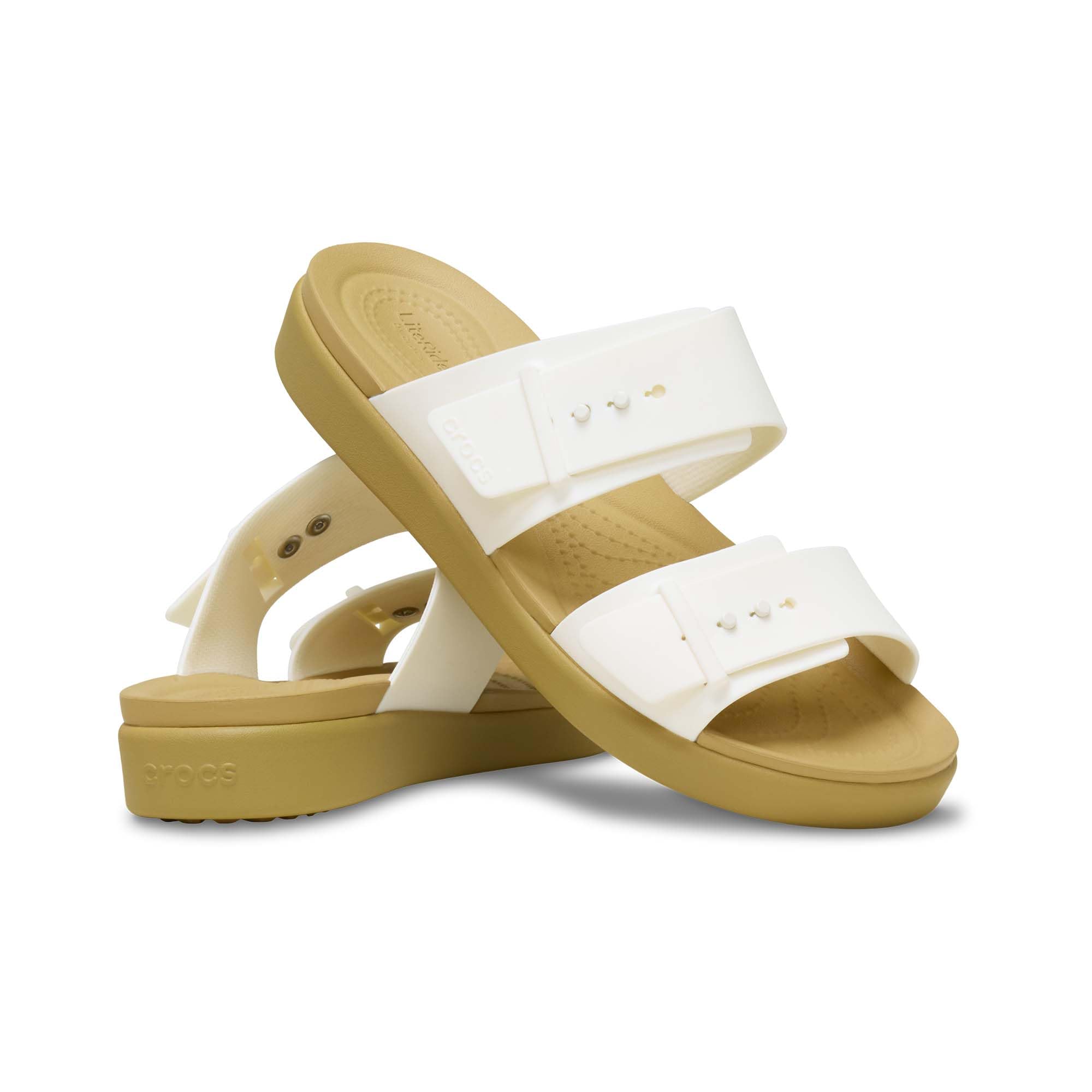 Crocs Brooklyn Buckle Low SandaliUnisex - Adulto