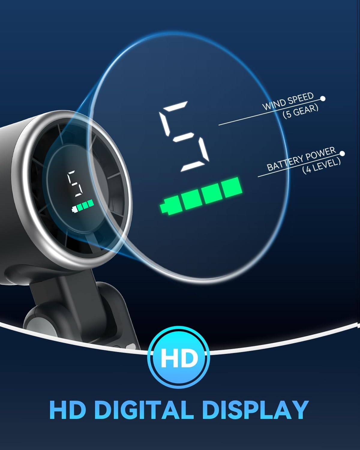 Portable Handheld Turbo Fan H478
