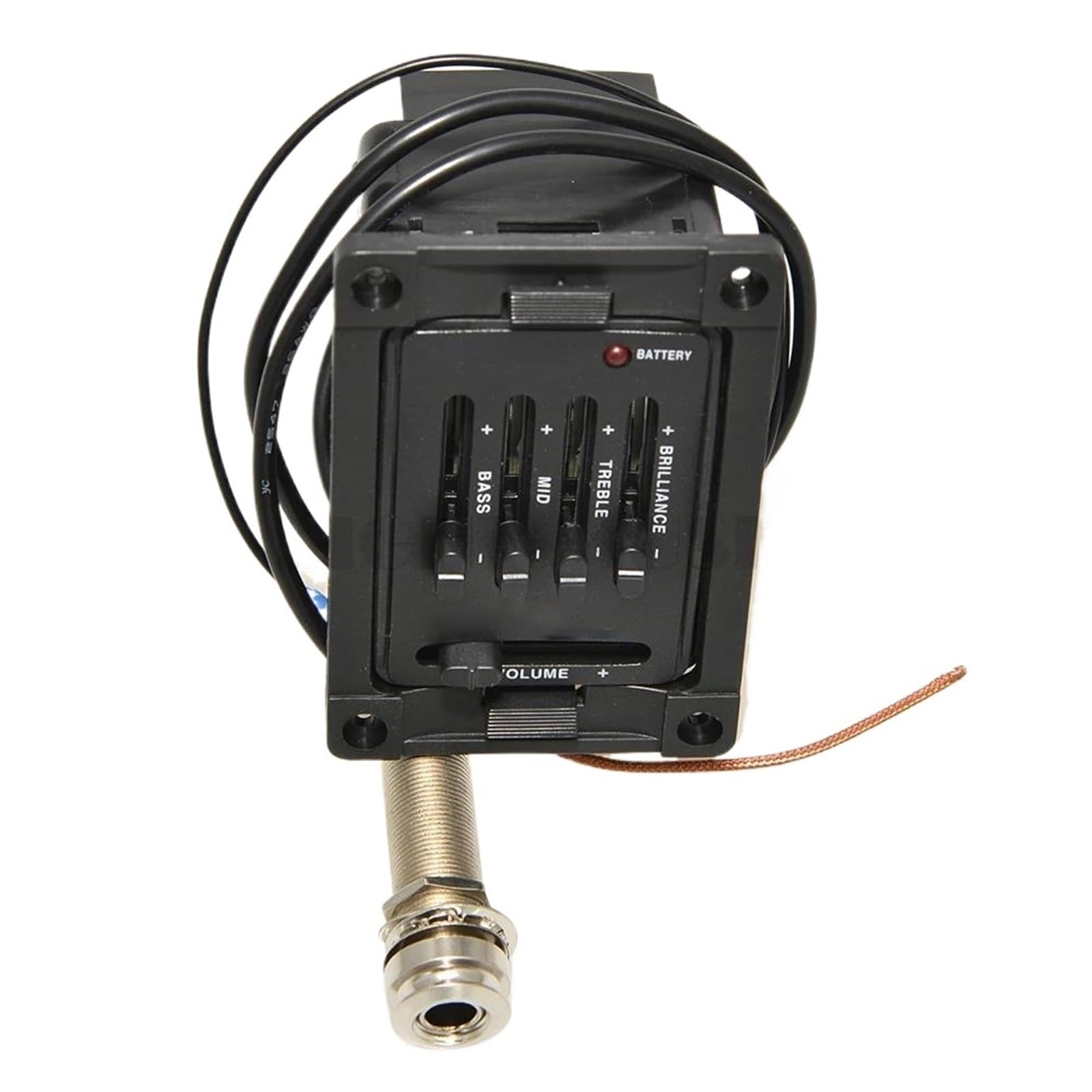 Preamplificatore EQ A 4 Bande 4 Pickup Per Chitarra Classici Per Parti Di Accessori Per Pickup Per Strumenti Acustici Classici